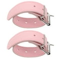thumbnail image 3 of MOVTOTOP White Adjustable Leather Bike Basket Strap for Comfortable Riding Experience-Compatible with, 3 of 7