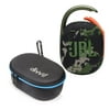 JBL Clip 4 Bluetooth Speaker and divvi Case Kit - Camouflage
