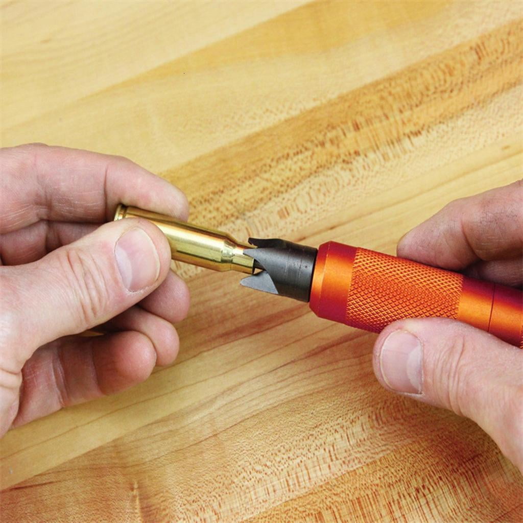 CEORPER Case Prep Multi-Tool Multifunctional Case Chamfer Deburring Tool Portable Aluminum Alloy+Steel For Metal/Plastic/Wood