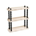thumbnail image 2 of GUOOL Counter Shelf Desktop Bookshelf Supplies Storage Rack for Living Room Office 3 Tier Narrow, 2 of 9