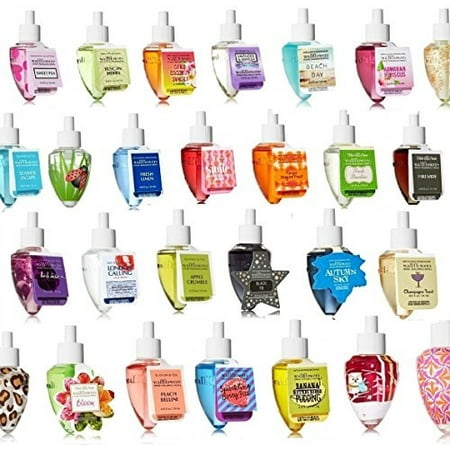 Bath Body Works Wallflowers - bath & body works - grab bag assorted bundle of six (6) wallflower bulbs
