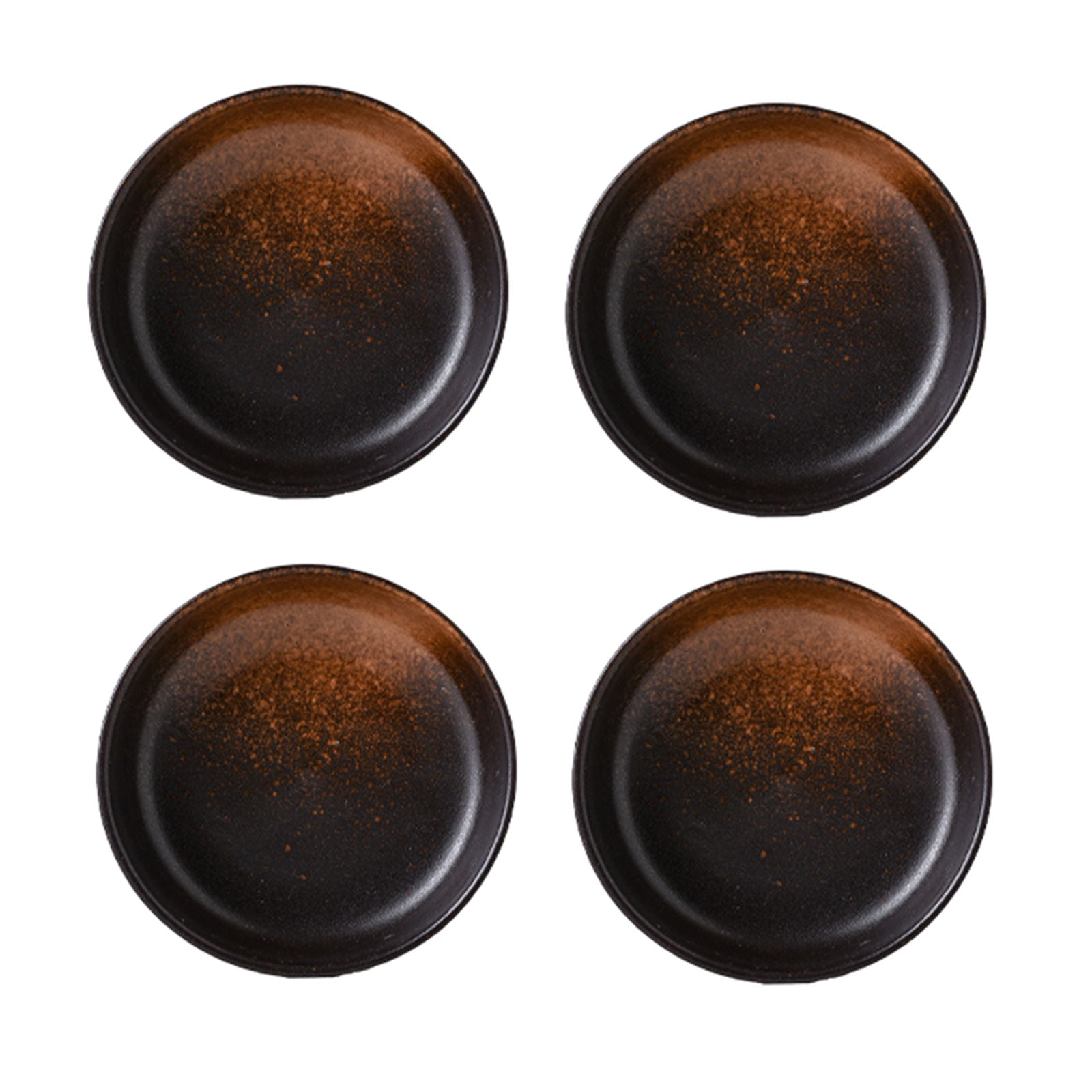 Haifle/Sushi Soy Sauce Dish, Sauce Dishes, Ceramic Dipping Bowls, 4pc Small Dipping Sauce Bowls