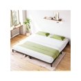 thumbnail image 3 of 6-pulgada heavy duty metal platform marco de cama para dormitorio - no necesita colchón base, fácil montaje, noise-free (negra), 3 of 9
