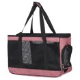 thumbnail image 1 of OULII 1Pcs Pink Pet Carrier for Cats with Breathable and Portable Design for Shopping, 1 of 8