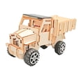 thumbnail image 3 of Kit de modelo de coche, rompecabezas 3D, construcción, manualidad, experimento científico, camión solar para niños de 7 a 14 años, juguete científico, 3 of 8