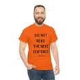 thumbnail image 4 of Cute Graphic Tee Do Not Read The Next Sentence Rebel Funny T-shirt 5XL, 4 of 5