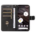 thumbnail image 4 of Phone Case for Google Pixel 7A 5G Magnetic PU Leather Card Slots Durable Wallet Cover, 4 of 5