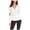 White - wht, variant on n:philanthropy Womens Mateese Wrap-Front Pullover Blouse, White, X-Large