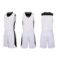 thumbnail image 3 of Tiijoy Girls Basketball Outfits Quick-Dry Tank Top Shorts Set Summer Tracksuit, Sizes 3-17, 3 of 3