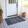 thumbnail image 6 of Addison Rugs Chantille Indoor/Outdoor Traditional Oriental Blue Washable Rectangle Rug, 1'8" x 2'6", 6 of 6