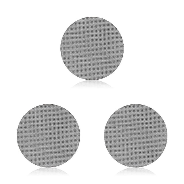 ziyahi Coffee Filter 2 Inch Stainless Steel Portafilter Mesh Screen Universal Pressurized Filtering Accessory Household Office 54mm 3Set