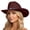 Coffee, variant on Womens Mens Western Cowboy Hat Star Unisex Riding Hat Country Concert Rodeo Dress Up