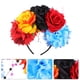 thumbnail image 4 of KAKOWELY Diadema de flores, diadema floral, guirnalda, corona de flores, tocado, accesorios para el cabello, 4 of 4