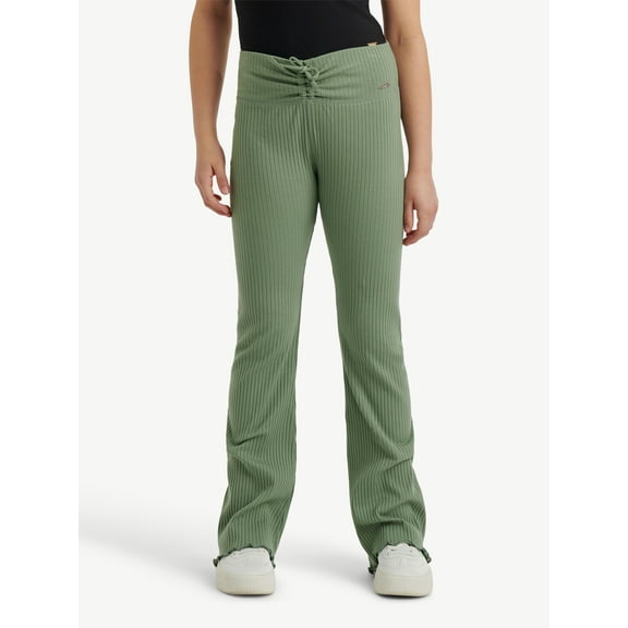 Justice Girls Cinch Waistband Flare Pants, Sizes XS - XLP