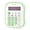 Green, variant on Tdxkok School Supplies Under $3! 12‑Digit Large Display Candy Color Portable Calculator-office and School Silent Mini Math Tool with Round Buttons