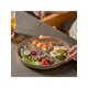 thumbnail image 1 of 1pc Wheat Straw Round Divided Dinner Plate, Microwave Safe Salad Fruit Food Tray, Perfect For Women And Students For Diet Control And Weight Loss, 1 of 4