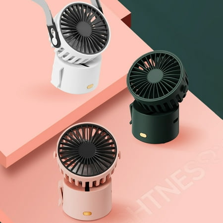 

BetterZ Fan Mini Neck-hangingType Waist Hanging Desktop Adjustable Fan for Office