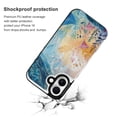 thumbnail image 2 of Compatible with iPhone 11 12 13 mini 14 15 16 Pro Max Plus Wallet Case with Card Holder, PU Leather Kickstand Card Slots Case ( Spring Girl, iPhone 16 Pro), 2 of 7