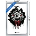 thumbnail image 3 of Netflix The Witcher Season 2 - Basilisk Head Wall Poster, 14.725" x 22.375", Framed, 3 of 3