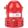 thumbnail image 2 of Kryc-220v Potente sirena de alarma para exteriores, sirena de alarma de 120 dB, sirena LED de motor rojo, alarma para barco industrial con bocina de metal, 2 of 4