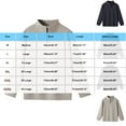 thumbnail image 2 of Womens Zip Up Sweatshirts, Long Sleeve Pullover for Women Fall Fashion Athletic Solid Color V Neck Plus Size Thin Sweaters M-4XL, 2 of 4