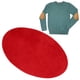 thumbnail image 4 of Accesorios de ropa, parche bordado redondo, apliques de ropa para rodilla, pegatina de tela de costura, instalación sin esfuerzo, 4 of 9