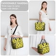 thumbnail image 6 of Ninja Cat Yellow Pattern Insulated Leakproof Lunch Box for Women, Large Lunch Bag for Tween Teen Adult, Loncheras Para Mujer for Work Beach Travel Picnic Camping, 6 of 6