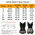 thumbnail image 5 of MISS MOLY Waist Trainer Shapewear Bodysuits for Women Tummy Control Butt Lifter Stomach Body Shaper Slimming Girdles S, 5 of 5