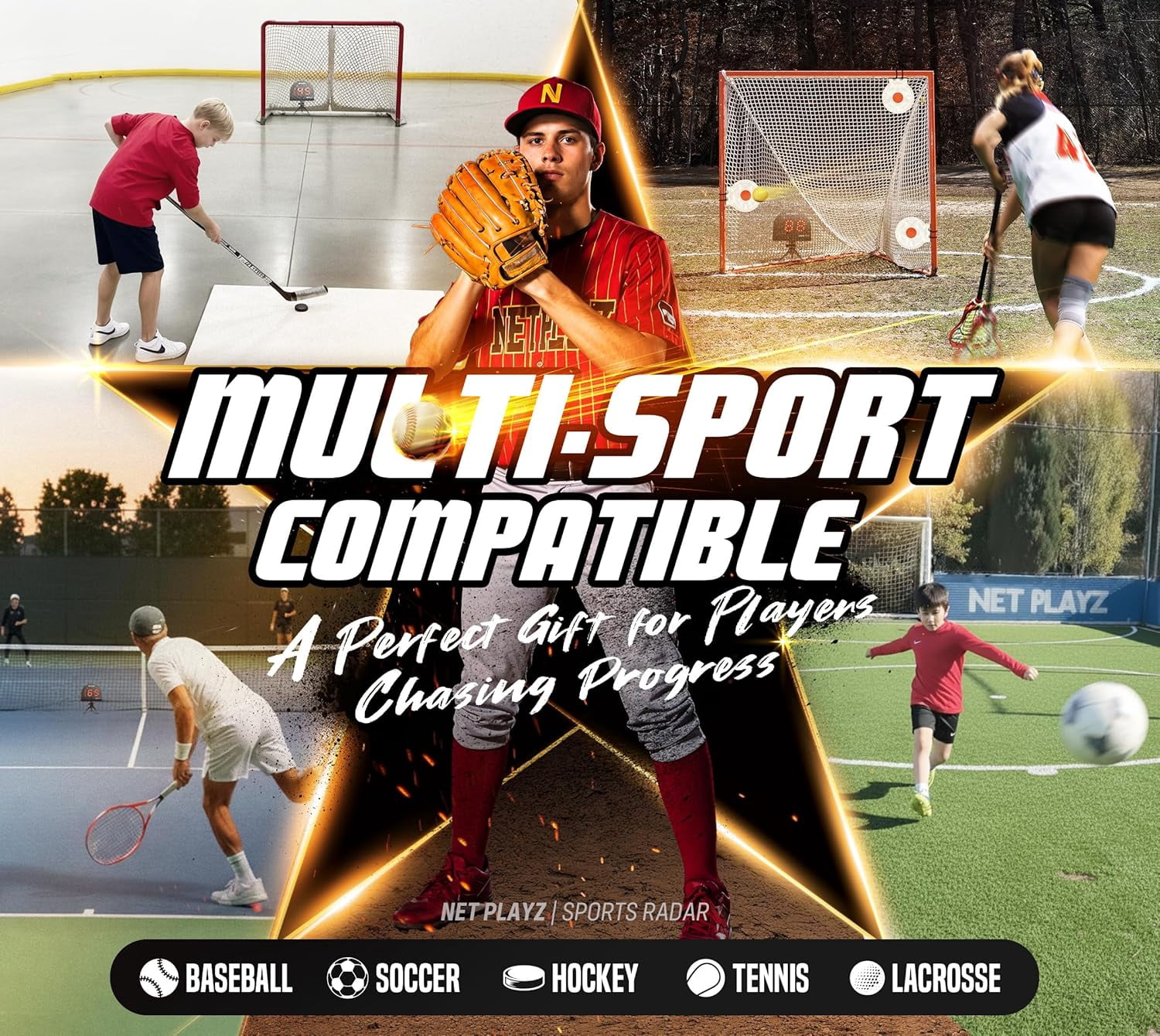 Baseball Radars, Speed Sensors Training Equipment (Hands-Free Radar Guns, Pitching Speed Guns) | Baseball Gifts, High-Tech Gadget & Gear for Baseball Players