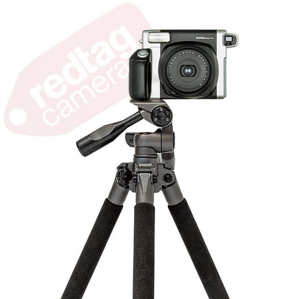 Fujifilm INSTAX 20 300 Camera Bundle + Wide Black Film Fuji Instant