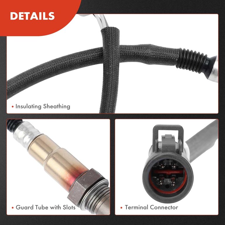 AUTO OCCASION Oxygen O2 Sensor Set – Compatible With Ford E-Series & Super Duty 4.6L 5.4L 6.8L (Upstream & Downstream, 4-Pack)