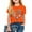 Orange#02, variant on Favoffer Summer Unisex Kids Orange Dreamcatcher Graphic Top Round Neck Short Sleeve Loose Casual Tee Travel Camping Home Party 2-13Y
