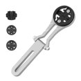 thumbnail image 1 of Bicycle Meter Stand Integrated Handlebar Meter Stand Bracket Adjustable Angle silver, 1 of 10