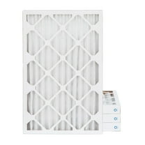 16x25x2 MERV 11 Pleated AC Furnace Air Filters. 4 Pack. Made in USA.