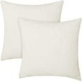 thumbnail image 1 of Hweilai Ensemble de Housse de Coussin en Velours Côtelé 2 Pièces, 1 of 1