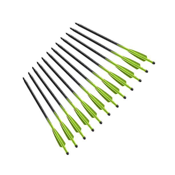 Barnett Demun Hyperbolt 7 inch 2 fletch 12 pack of Bolts for use