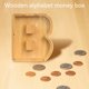 thumbnail image 5 of Tarro De Ahorro Caja de ahorro creativa Hucha personalizada para guardar monedas Hucha de madera Sywqhk Libre de BPA, 5 of 8