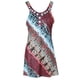 thumbnail image 2 of Mujeres Impreso Floral Retro Vestido Corto Sin Mangas Gallus Tirantes S METRO Sunnimix Vestido impreso ocasional de las mujeres, 2 of 8