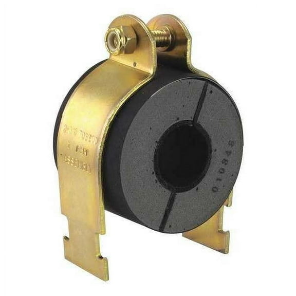 Zsi Cushioned Clamp,1-1/8" Tube Size,2.95" L UX11834