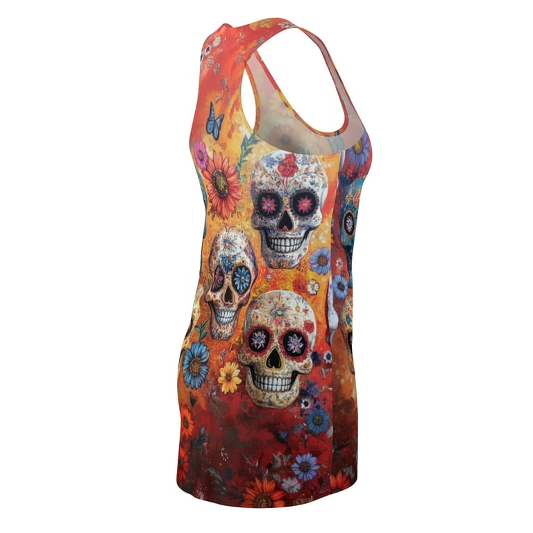 cut out skull dress Women's Skull Dress