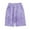 Purple, variant on REDARER Boys Shorts Boys Summer Sports Shorts Solid Color Wax Dyed Printed Cropped Pants,Size 8-9 Years