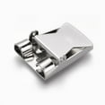 thumbnail image 2 of 10pcs Iron Bolo Tie Slider Clasp For Bolo Tie Making Platinum 30x25x9mm Hole: 2.5mm Inner Diameter: 4x20mm Iron, 2 of 3
