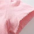 thumbnail image 5 of Gunia Girls Casual Short Sleeve T Shirts Kids Summer Tops Cute Graphic Crewneck Basic Toddler Tees Tshirts Pink, 5 of 6