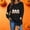 Black, variant on Womens Halloween Tops Cute Ghost Printed Long Sleeve Crew Neck Fashion Casual Loose Fall Pullover Top White XXL