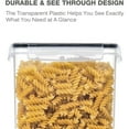 thumbnail image 5 of 2PCS Large Food Storage Containers with Lids Airtight 6.5L, for Flour, Sugar, Baking Supply and Dry Food Storage, 5 of 5