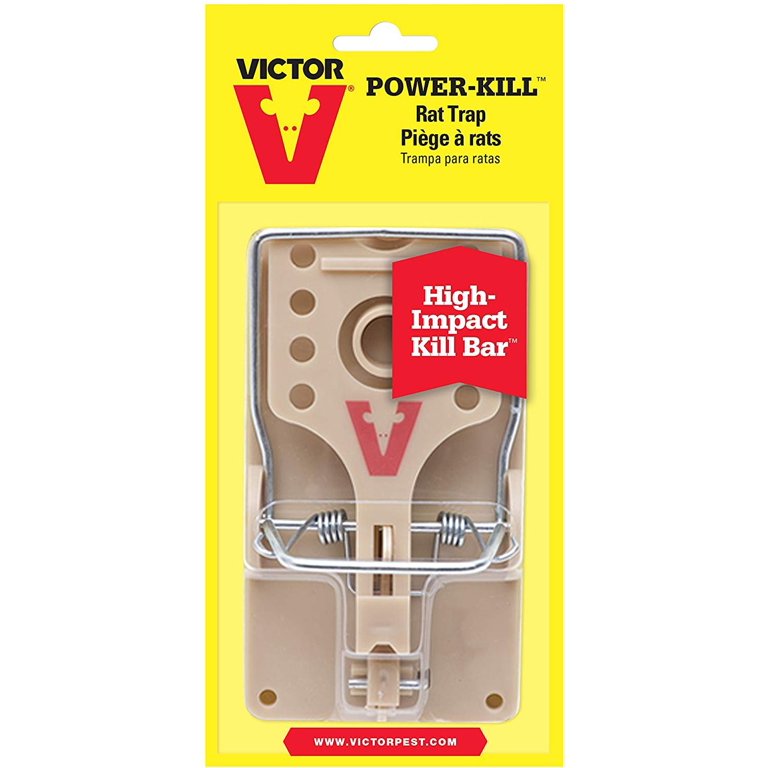 Victor Power Kill Mechanical Rat Trap (1-Pack) M144, 1 - Gerbes