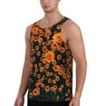 thumbnail image 3 of Rocae Daisies for Men's Workout Tank Top Men's Running Tank Top Dry Fit Athletic Workout Tank TopsSmall, 3 of 9