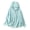 Blue, variant on Staron Women Hooded Button Down Cotton Linen Curved Hem Flowy Drop Shoulder V Neck Long Sleeve Casual Comfy Vacation Beach Loose Oversized Tops Blouse Shirt, White XXL
