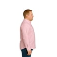 thumbnail image 4 of Big Kong Camisa Tallas Grandes Hombre Rosa Lisa Oversize Manga Larga, 4 of 5