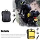 thumbnail image 4 of Eigraketly Bolsa de alforjas de Motor, estante trasero impermeable multifuncional, bolsas de equipaje para maletero de motocicleta, Ciclismo Negro, 4 of 6